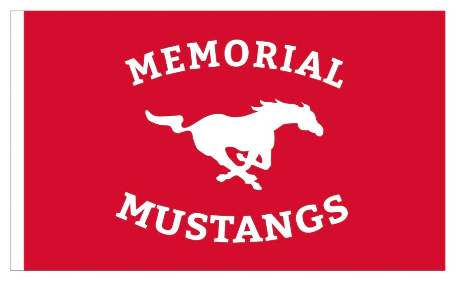 *New Pre-Order* Mustang Flag 3’ x 5’
