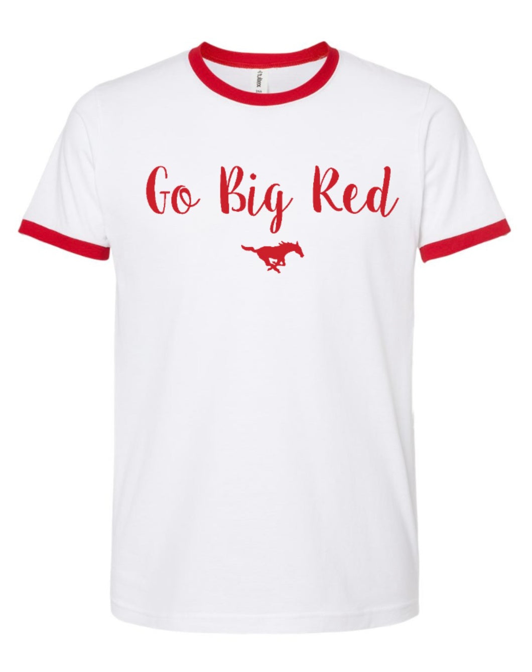 NEW!!! Big Red Ringer Tee!