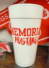 Load image into Gallery viewer, New Memorial Mustang HTX Styrofoam Cups
