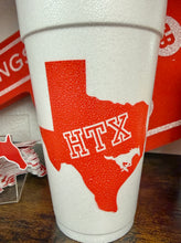 Load image into Gallery viewer, New Memorial Mustang HTX Styrofoam Cups
