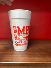 Load image into Gallery viewer, NEW!! NEW!!! Memorial Mustangs Styrofoam Cups - MUSTANG SPIRIT DESIGN
