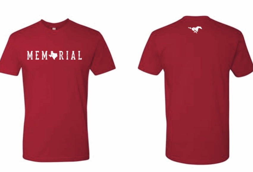 Memorial, TX Short Sleeve- Red